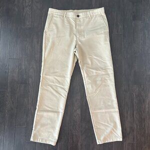 Alfani Beige 32W x 30L Men's Lightweight Chino Pants